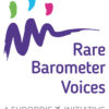 Rare Barometer Survey on availability and experience of treatments Rare Marometer Voices logo