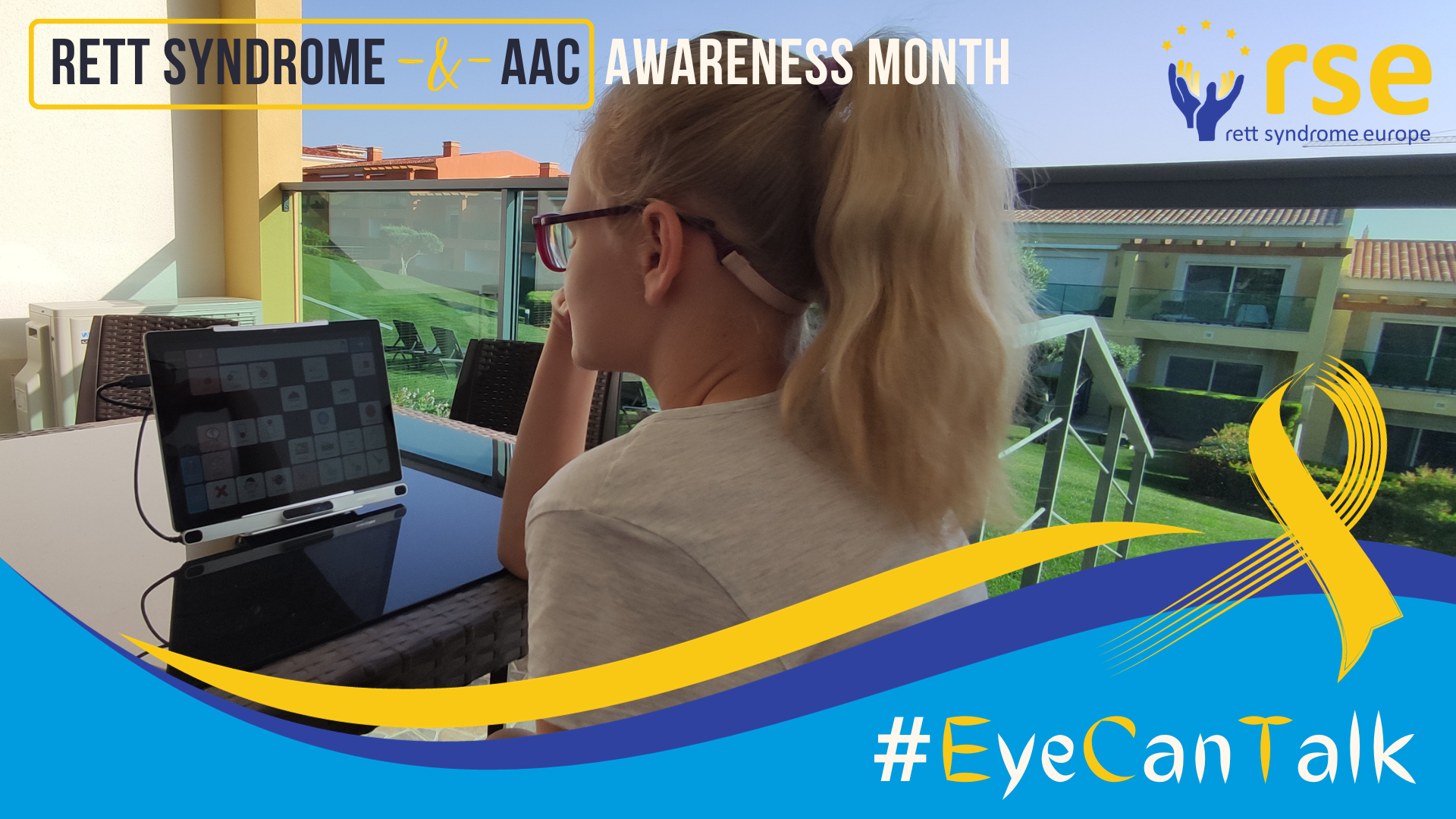 #EyeCanTalk – Rett syndrome and AAC awareness month